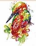 Click for more details of Bird of Paradise (cross stitch) by Oven Company