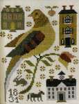Click/tap for more details of Bird's Eye View (cross stitch) by Kathy Barrick