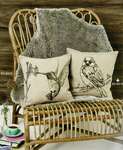 Click for more details of Birds Cushions (cross stitch) by Permin of Copenhagen