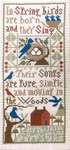Click/tap for more details of Birdsong II (cross stitch) by The Prairie Schooler