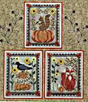 Click/tap for more details of Bittersweet Trio (cross stitch) by Waxing Moon Designs