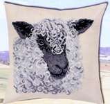 Black Faced Sheep Cushion