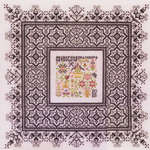 Click for more details of Black Lace Sampler (cross stitch) by Rosewood Manor