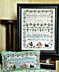 Click/tap for more details of Black Sheep Sampler (cross stitch) by From The Heart