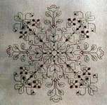Click for more details of Blackwork and Beads (blackwork) by Carolyn Manning