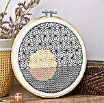 Blackwork Geometric Circles