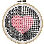 Click for more details of Blackwork Heart (blackwork) by Anchor