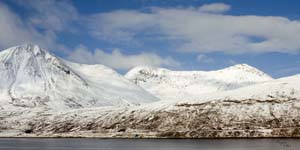 Click for more details of Blaven and Glamaig the Cuillins of Skye (photograph) by Margaret Elliot
