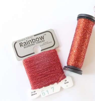 Click for more details of Blending Threads - Kreinik to Glissengloss Rainbow Conversion Chart (miscellaneous) by Anne Peden