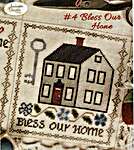 Click for more details of Bless Our Home (cross stitch) by Jeannette Douglas
