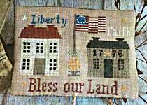 Click for more details of Bless Our Land Sewing Set (cross stitch) by Mani di Donna