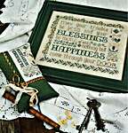 Click for more details of Blessings Be More (cross stitch) by Erica Michaels
