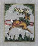 Click for more details of Blitzen (cross stitch) by Nora Corbett