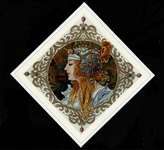 Click for more details of Blond Maiden (cross stitch) by Merejka