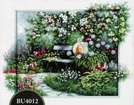 Click for more details of Blooming Garden (cross stitch) by Luca - S