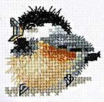 Click/tap for more details of Blossom Coaster (cross stitch) by Valerie Pfeiffer