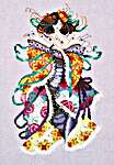 Click/tap for more details of Blossom (cross stitch) by Mirabilia Designs