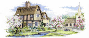 Click for more details of Blossom Lane (cross stitch) by Rose Swalwell