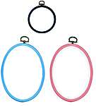 Click for more details of Blue and Pink Plastic Frames (picture frames) by Vervaco