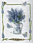 Click for more details of Blue Grapes (cross stitch) by Marjolein Bastin