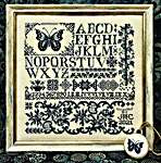 Click/tap for more details of Blue Rhapsody (cross stitch) by Rosewood Manor
