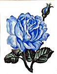 Click for more details of Blue Rose (tapestry) by Gobelin