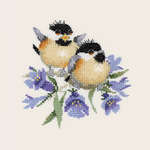 Click/tap for more details of Bluebell Chick-Chat (cross stitch) by Valerie Pfeiffer