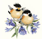Click/tap for more details of Bluebell Chick-Chat (cross stitch) by Valerie Pfeiffer