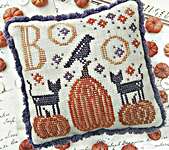 Click for more details of Boo (cross stitch) by Hello from Liz Mathews