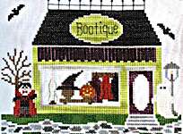 Click for more details of Bootique (cross stitch) by Little Stitch Girl
