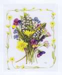 Click for more details of Bouquet of Field Flowers (cross stitch) by Marjolein Bastin