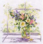Click for more details of Bouquet of Flowers (cross stitch) by Lanarte