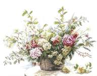 Click for more details of Bouquet of Roses (cross stitch) by Lanarte