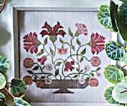 Click for more details of Bouquet Rond (cross stitch) by Tralala