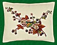 Click for more details of Bramble Cushion (cross stitch) by Eva Rosenstand
