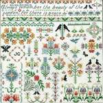 Click/tap for more details of Bramley Garden (cross stitch) by Rosewood Manor
