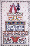 Click for more details of Bride's Boxes (cross stitch) by The Needle's Notion
