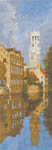 Click/tap for more details of Bruges (cross stitch) by John Clayton