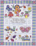 Click for more details of Bug in a Rug Birth Announcement (cross stitch) by Janlynn