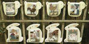 Click for more details of Bunnies & Chicks (cross stitch) by The Prairie Schooler