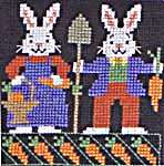 Click for more details of Bunnies (cross stitch) by The Prairie Schooler