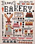 Click/tap for more details of Bunny's Bakery (cross stitch) by Kira Lyns Needlearts