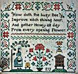 Click for more details of Busy Bee (cross stitch) by Lila's Studio