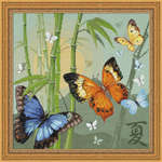 Click for more details of Butterflies (cross stitch) by Riolis