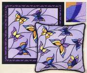 Click for more details of Butterfly Cushion or Panel (cross stitch) by Riolis