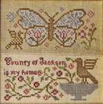 Click for more details of Butterfly Garden (cross stitch) by Blackbird Designs
