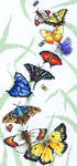 Click for more details of Butterfly Parade (cross stitch) by Mike Vickery