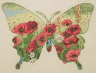 Click for more details of Butterfly Silhouette (cross stitch) by maia