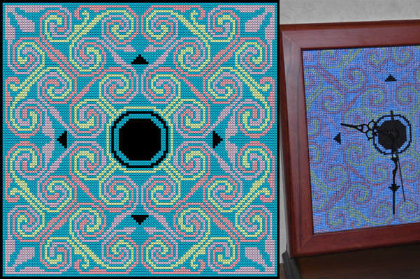 Click/tap for more details of Cadboll Clock (digital downloads) by EolasNanSul