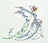 Click for more details of Calla Lily Bride (cross stitch) by Nora Corbett